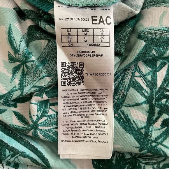 GUESS Willow Keyhole Mock Neck Top Size Medium - Picture 6 of 8